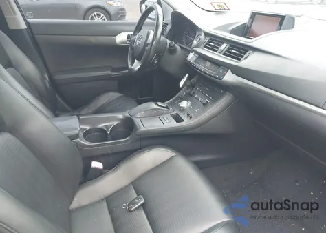 2012 Lexus Ct 200H Premium из США, поврежденный, VIN JTHKD5BHXC2108968